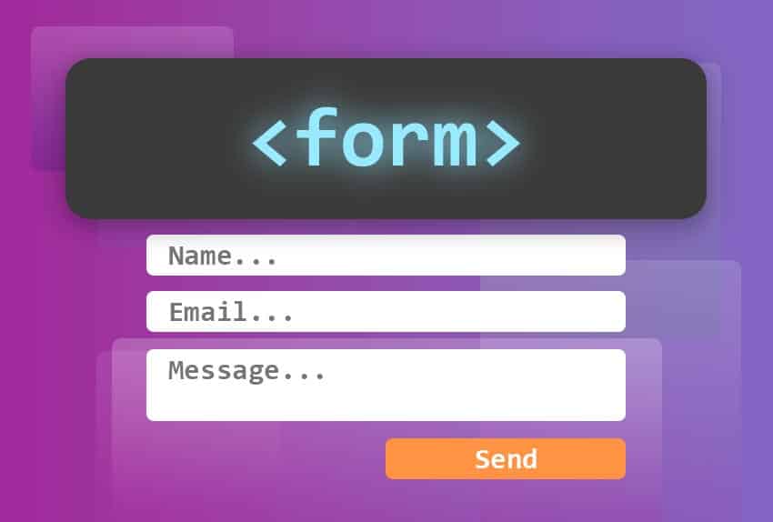 Creating forms with HTML img Creating forms with HTML